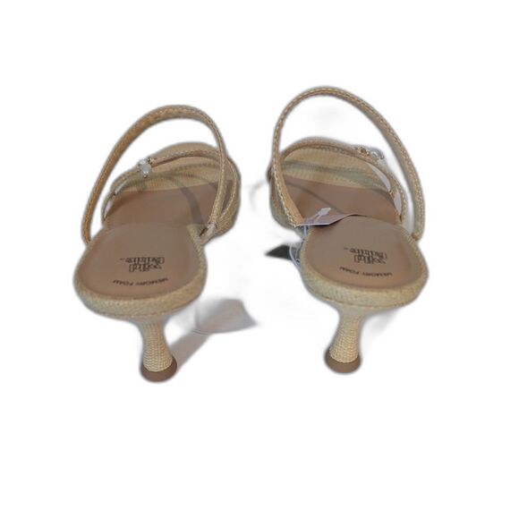 Women's Brodie Strappy Raffia Charm Heels -Wild Fable- Tan Size 11 - Picture 3 of 7